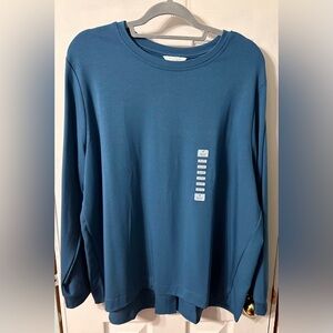 Denver Hayes Dark Teal Light Weight Sweatshirt XL